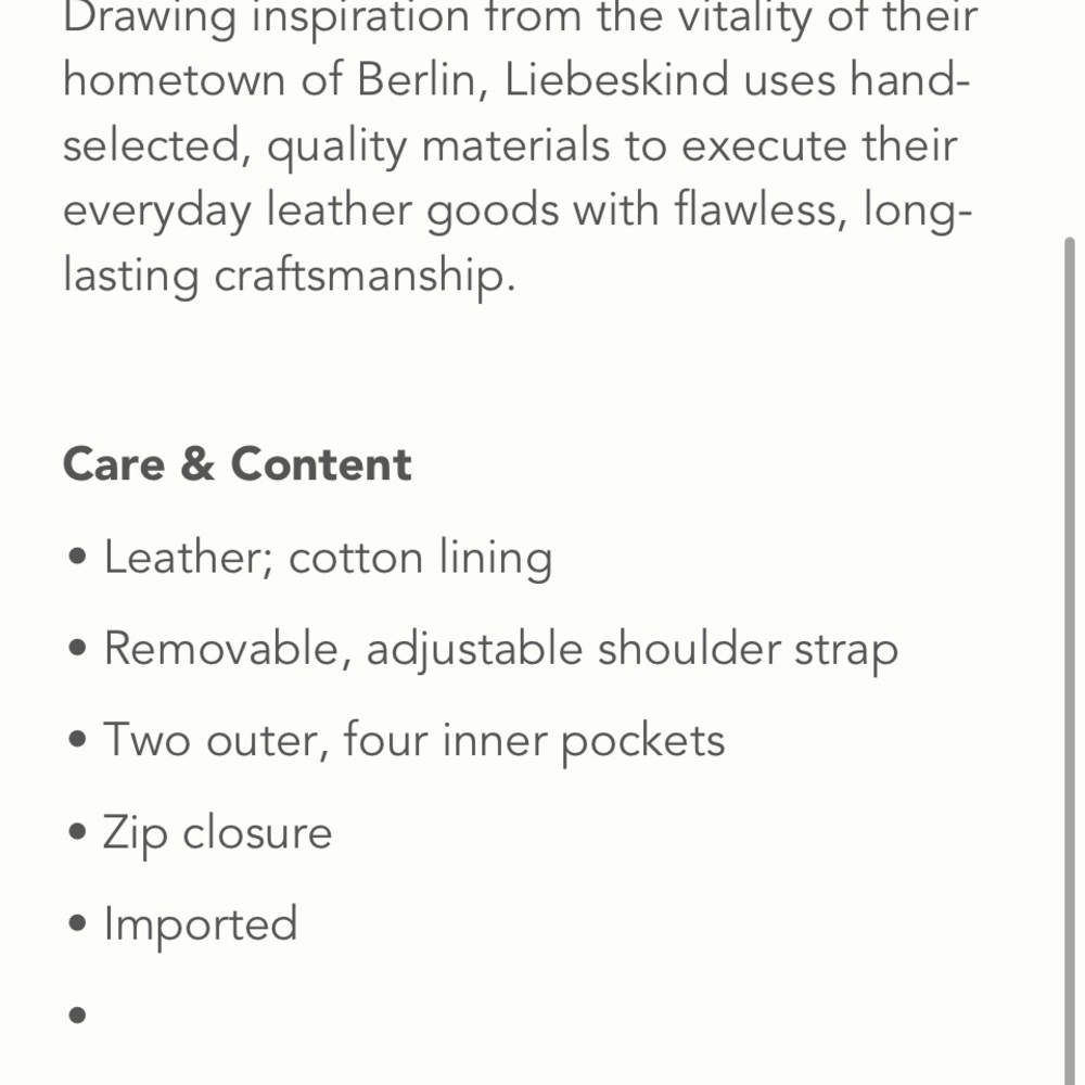 Liebeskind satchel Hope Bowler Bag - Picture 11 of 12